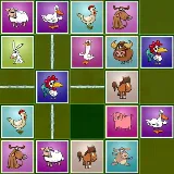 Farm Animals Matching Puzzles