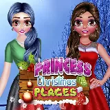 Princess Christmas Places